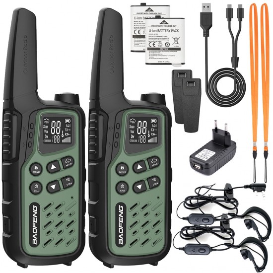 Walkie-Talkie Baofeng BF-T25E Green