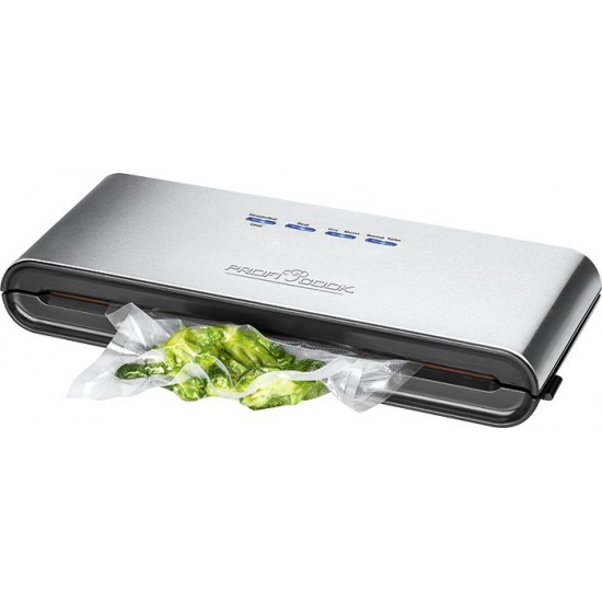 ProfiCook PC-VK 1080 vacuum sealer Black, Stainless steel