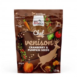 SYTA MICHA Chef Venison with cranberry and pumpkin seeds - dry dog food - 1,5kg