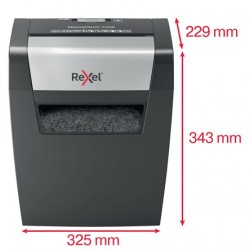 Rexel Momentum X406 paper shredder Particle-cut shredding Blue, Grey