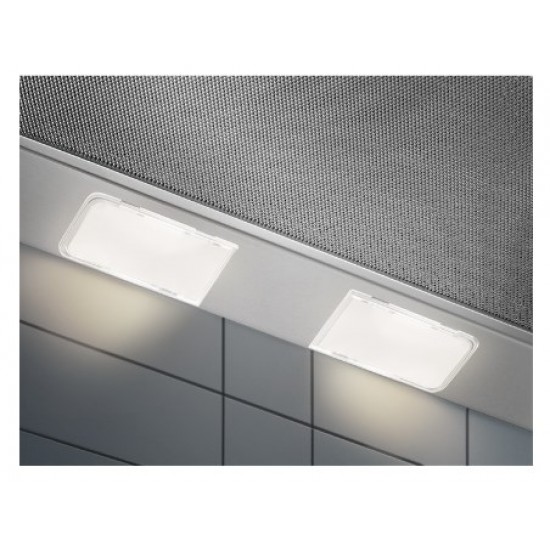 Electrolux LFP326S cooker hood Semi built-in (pull out) Grey 410 m³/h C