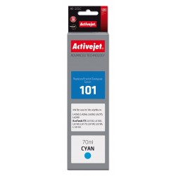 Activejet AE-101C Ink (replacement for Epson 101; Supreme; 70 ml; cyan)