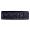 Esperanza EK129 keyboard USB QWERTY UK English Black