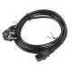 Lanberg CA-C13C-11CC-0030-BK power cable Black 3 m C13 coupler CEE7/7