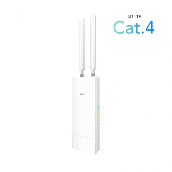 Cudy LT400 wireless router Fast Ethernet Single-band (2.4 GHz) 4G White