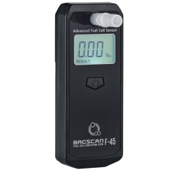 BACscan F-45 alcohol tester 0 - 4% Black