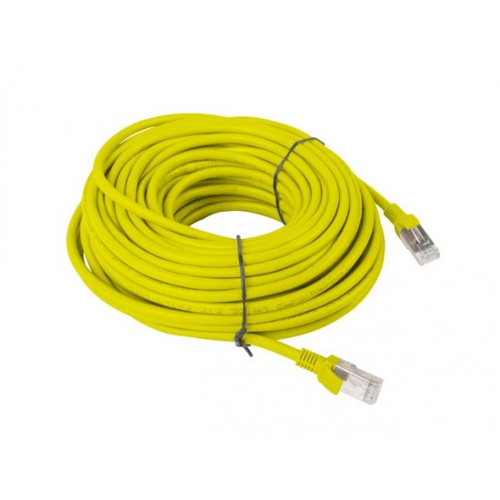 LANBERG PATCHCORD UTP CAT.5E 30M YELLOW