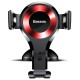 Gravity car mount Baseus Osculum for phone (red)