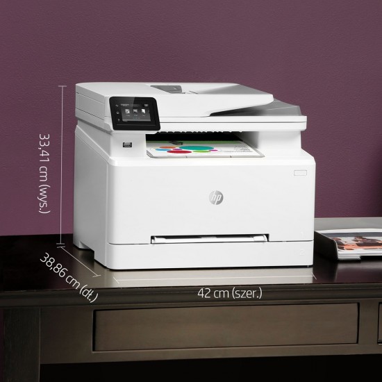 HP Color LaserJet Pro MFP M282nw, Print, Copy, Scan, Front-facing USB printing; Scan to email; 50-sheet uncurled ADF