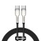 Baseus CATJK-C01 mobile phone cable Black 1 m USB C