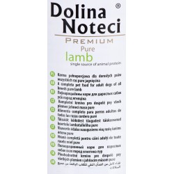 Dolina Noteci Premium Pure Lamb - wet dog food - 400g