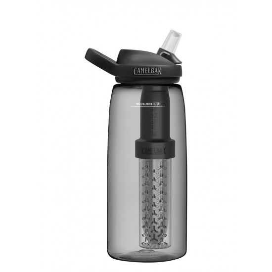 Butelka z filtrem CamelBak eddy+ 1L, filtered by LifeStraw, Charcoal