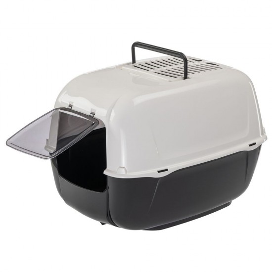 FERPLAST Prima black - cat toilet - 39,5 x 52,5 x 38cm