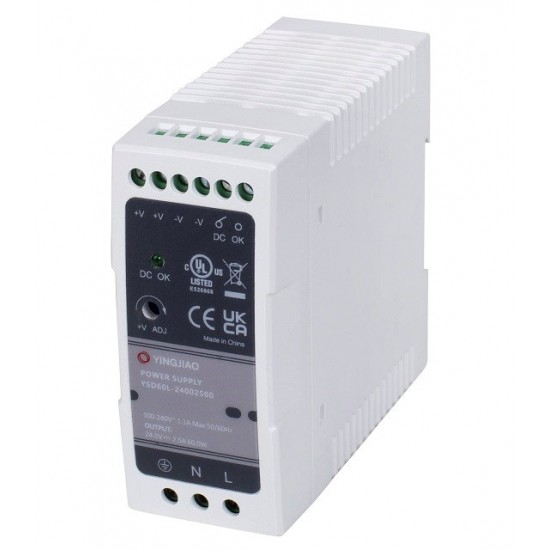 Zasilacz Yingjiao DIN YSD60L 5V 10A 50W