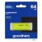 Goodram UME2-0640Y0R1 USB flash drive 64 GB USB Type-A 2.0 Yellow