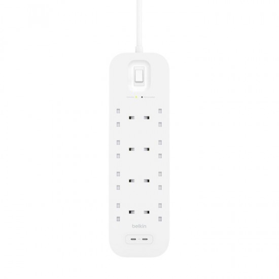 Belkin Connect White 8 AC outlet(s) 2 m