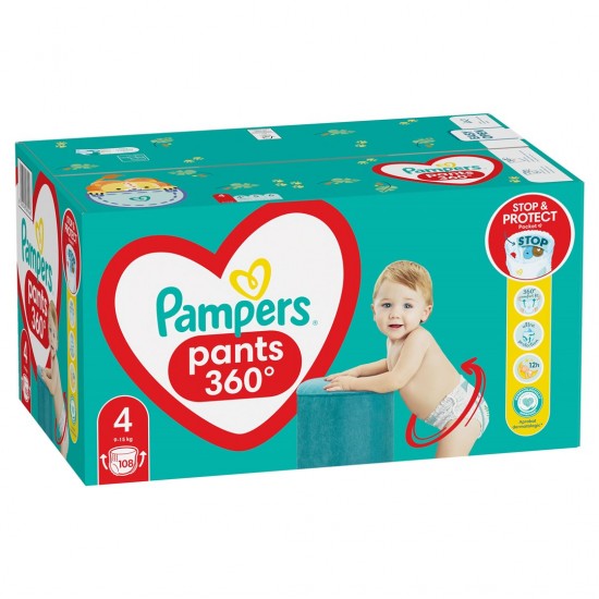 Pampers Pants Boy/Girl 4 108 pc(s)