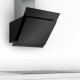 Bosch Serie 4 DWK67CM60 cooker hood Wall-mounted Black 660 m³/h