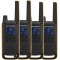 Motorola Talkabout T82 Extreme Quad Pack two-way radio 16 channels Black,Orange