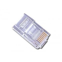 Cablexpert PLUG3UP6/100 wire connector 1 Transparent