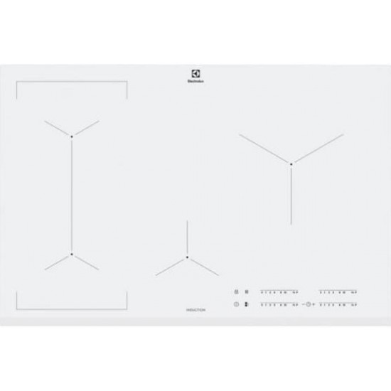 Electrolux EIV83443BW hob White Built-in Zone induction hob 4 zone(s)