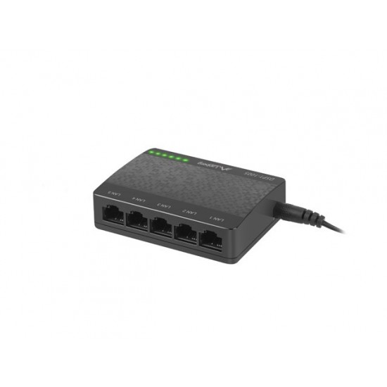 LANBERG SWITCH DSP1-1005 (5-PORT, 1GB/S)