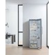 Whirlpool SW8 AM2Y XR 2 fridge Freestanding 364 L E Stainless steel