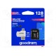 Goodram M1A4-1280R12 memory card 128 GB MicroSDHC Class 10 UHS-I