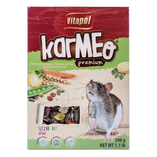 VITAPOL Karmeo Premium - rat food - 500g