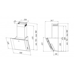 Akpo WK-4 Mirt Eco 50 kitchen hood