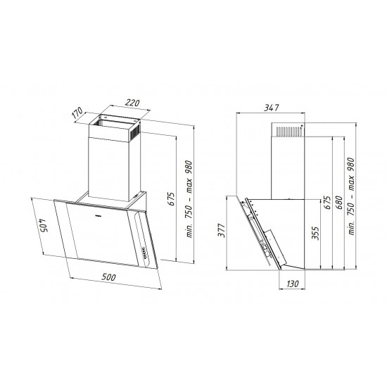 Akpo WK-4 Mirt Eco 50 kitchen hood