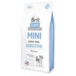 BRIT Care Mini Sensitive Venison - dry dog food - 7 kg