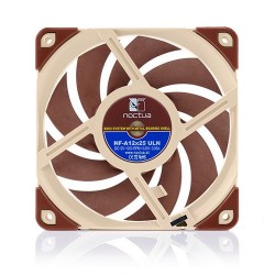 Noctua NF A12x25 ULN Computer case Fan 12 cm Beige, Red