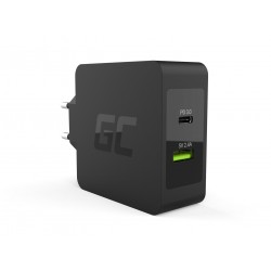 Green Cell CHAR10 mobile device charger Black Indoor