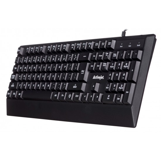 Activejet K-3255 Keyboard Wired USB Black