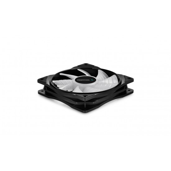 DeepCool RF120M-5 in 1 Computer case Fan 12 cm Black, Translucent 5 pc(s)