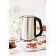 Adler AD 1340 electric kettle 1.7 L 2200 W Black, Silver