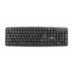 Esperanza TKR101 keyboard USB QWERTY English, Russian Black