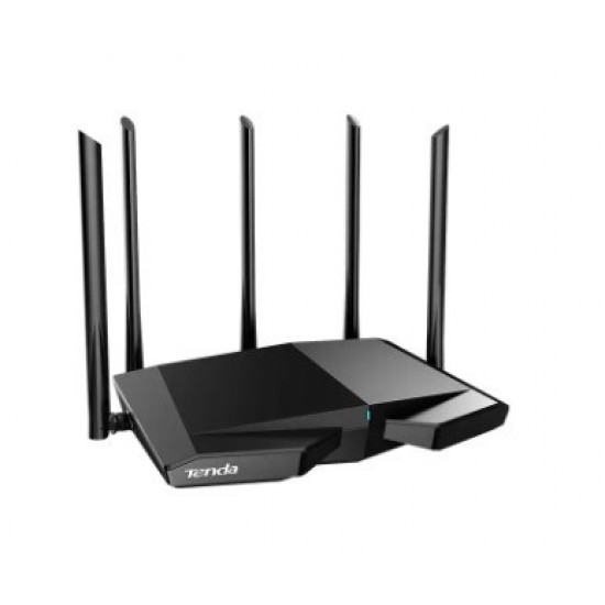 Tenda TX27 PRO wireless router Gigabit Ethernet Tri-band (2.4 GHz / 5 GHz / 6 GHz) Black