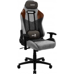 Aerocool DUKE AeroSuede Universal gaming chair Black, Brown, Grey