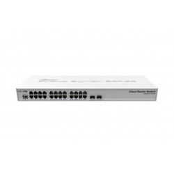 Mikrotik CRS326-24G-2S+RM network switch Managed L2 Gigabit Ethernet (10/100/1000) Grey