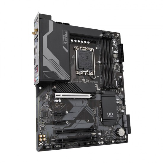 Gigabyte Z790 UD AX Motherboard - Supports Intel Core 14th CPUs, 16*+1+１ Phases Digital VRM, up to 7600MHz DDR5 (OC), 3xPCIe 4.0 M.2, Wi-Fi 6E, 2.5GbE LAN, USB 3.2 Gen 2x2