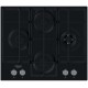 Hotpoint HAGS 62F/BK Black Built-in 59 cm Gas 4 zone(s)