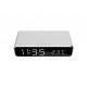 Gembird DAC-WPC-01-S alarm clock Digital alarm clock Silver