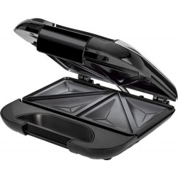 MPM MOP-19M sandwich maker 750 W Black, Stainless steel