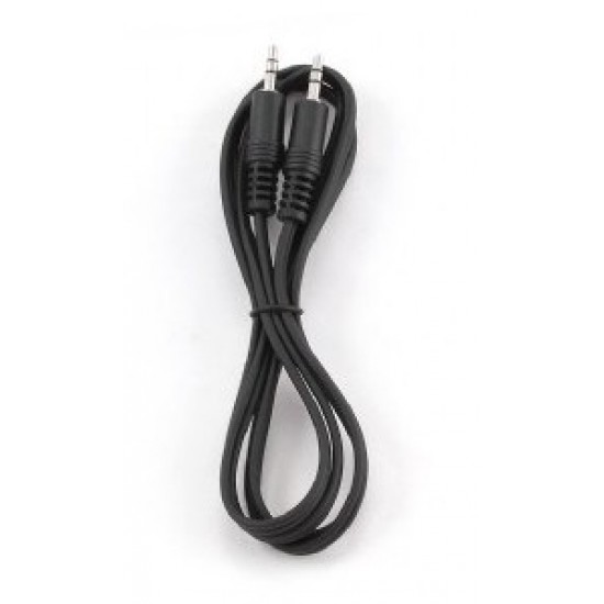 Gembird 1.2m, 3.5mm/3.5mm, M/M audio cable Black