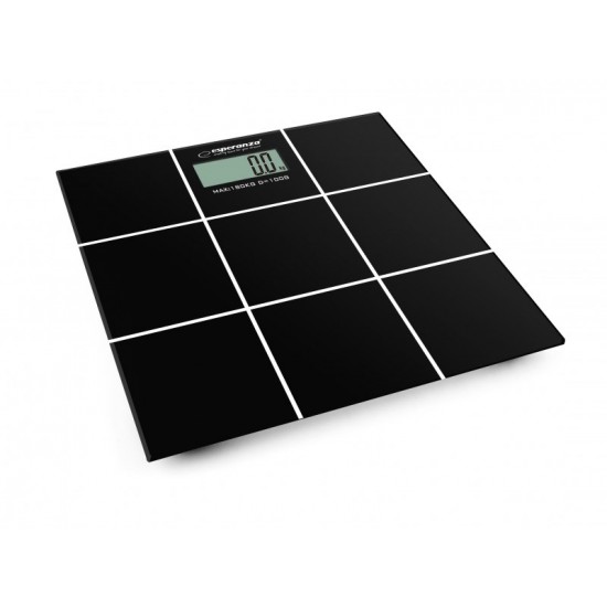 Esperanza EBS004 personal scale Rectangle Black Electronic personal scale