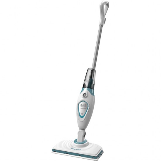 Black & Decker FSM1605 steam cleaner Steam mop 0.35 L 1300 W White