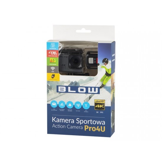 BLOW 78-538# action sports camera 16 MP 4K Ultra HD CMOS Wi-Fi 58 g