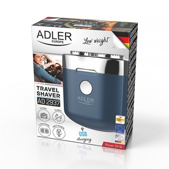 Adler AD 2937 men's shaver Rotation shaver Blue